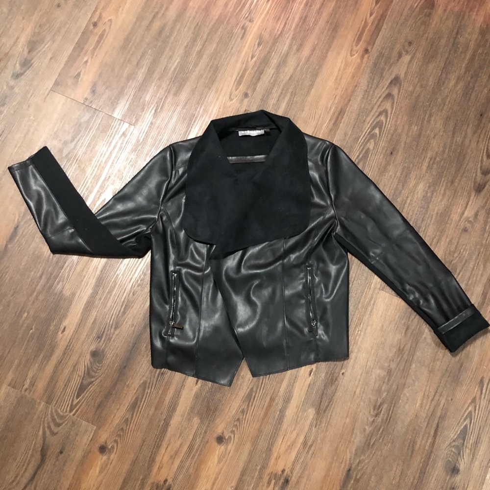 Faux leather jacket, Large
